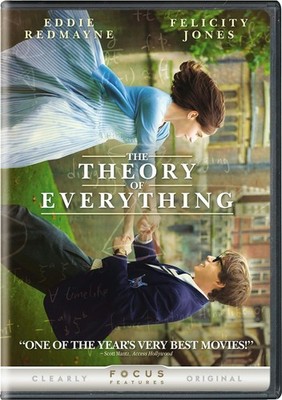 The Theory of Everything DVD Eddie Redmayne NEW