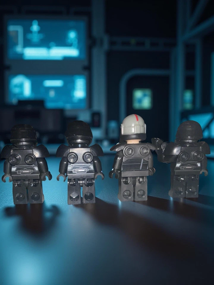 LEGO Star Wars Mini Figura del Bad Batch Attack Shuttle y Dark Troopers Foto 2 de 4