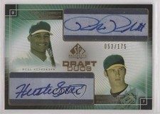 2004 SP Prospects Draft Duos 53/175 Richie Robnett Huston Street #DD-RH Auto 7eo