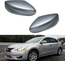 Mirror Cover Caps Housing Replacement for Nissan Altima 2013-2018 Silver 