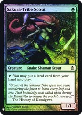MTG - Sakura-Tribe Scout - Foil - The List - Magic the Gathering