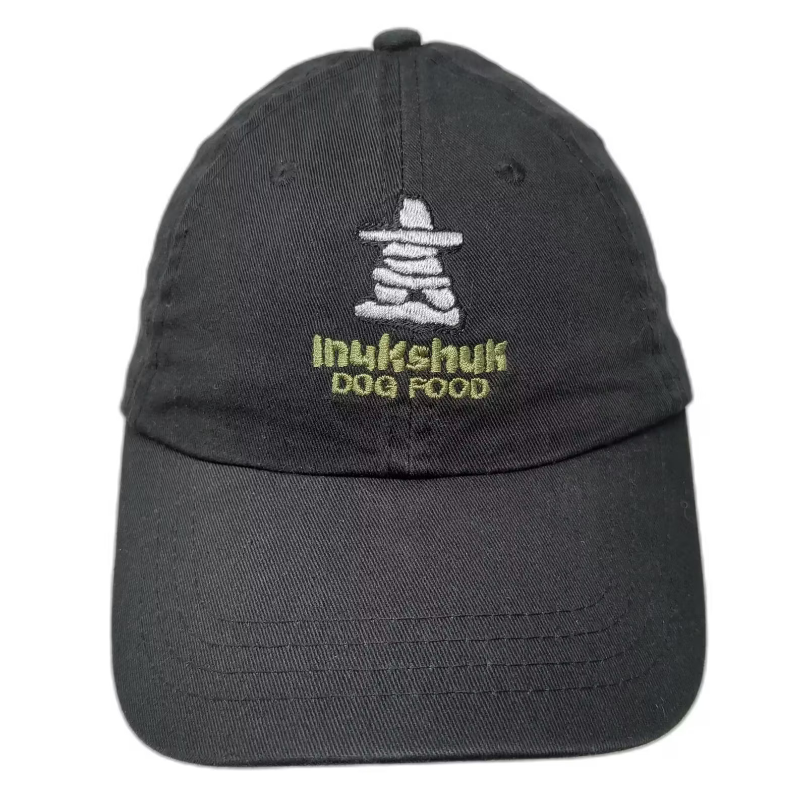 Baseball Cap Black Green Hat Cotton Os Embroidered Slideback