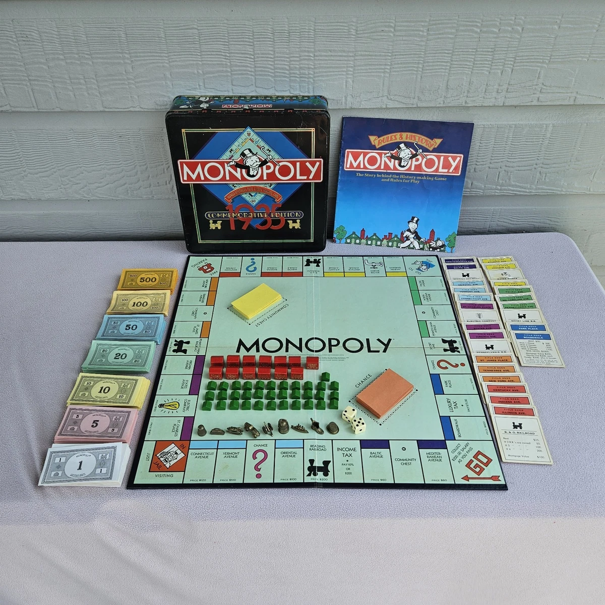 人生ゲーム MONOPOLY 1935 COMMEMORATIVE EDITION Amazon.com: Monopoly 1935 Commemorative Edition Board Game (Parker