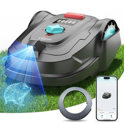 2026 New M800Plus Robot Lawn Mower, GPS & 3D Vision, with 32.8 ft Magnetic St...