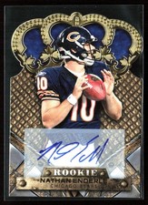 Nathan Enderle 2011 Panini Crown Royale RC Auto /499 #168 Chicago Bears