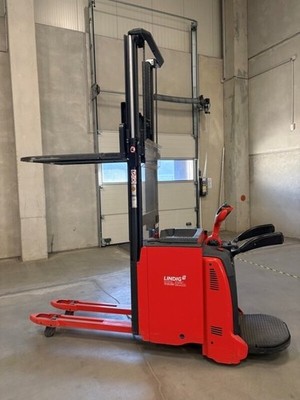 LINDE Elektro Ameise  Hochhubwagen mit Fahrerstand  D12AP - G 0000