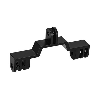 Dual Mount Bridge Adapter für Fahrradkamera und Lichthalterung schlankes Design