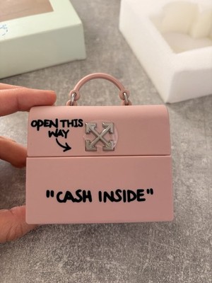 Case für Apple AirPods Pro 2 Original Off-White Neu