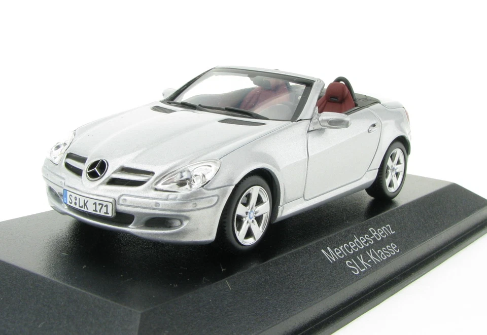 Minichamps Mercedes-Benz SLK iridium silver Iridiumsilber 1:43 in OVP /Box R 171