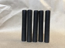 Lot of 5 - 5/8&rdquo;-11 x 3 3/4&rdquo; Threaded Rod Black Oxide