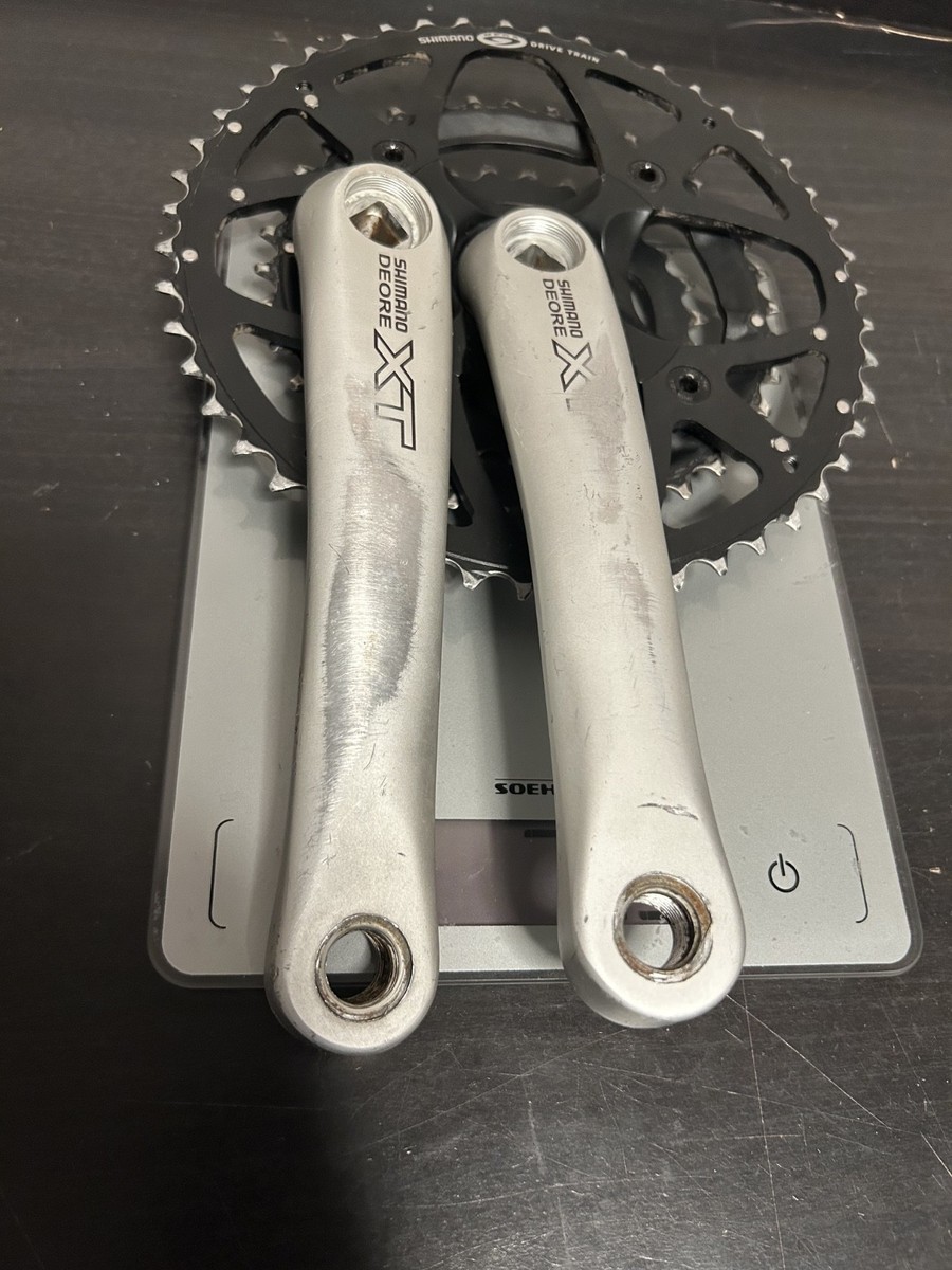 Shimano Deore XT FC-M750 Crankset, 175mm, 48/36/26T 9s | eBay