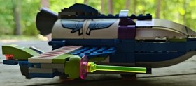 LEGO Toy Story: Buzz's Star Command Spaceship (7593) Complete Set No Minifigures