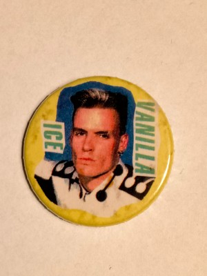 Vanilla Ice American rapper artist USED Vintage button logo 2 | eBay ...