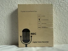 EVISTR 64GB L357 Digital Voice Recorder Activated FOR LECTURE with Playback!