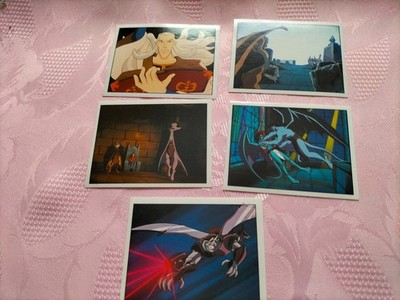 5 Stück Sticker Aufkleber Gargoyles Panini 1996