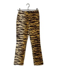 Vintage 90s Dolce & Gabbana Tiger Animal Print Pants 40 IT
