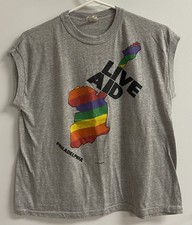 LIVE AID Original 1985 Concert T-Shirt MADONN...