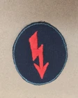 Original WW2 GERMAN ARMY Artillery SIGNALS BLITZ PATCH Signal military