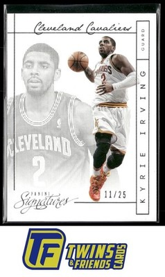 2013-14 Panini Signatures #39 Kyrie Irving #/25