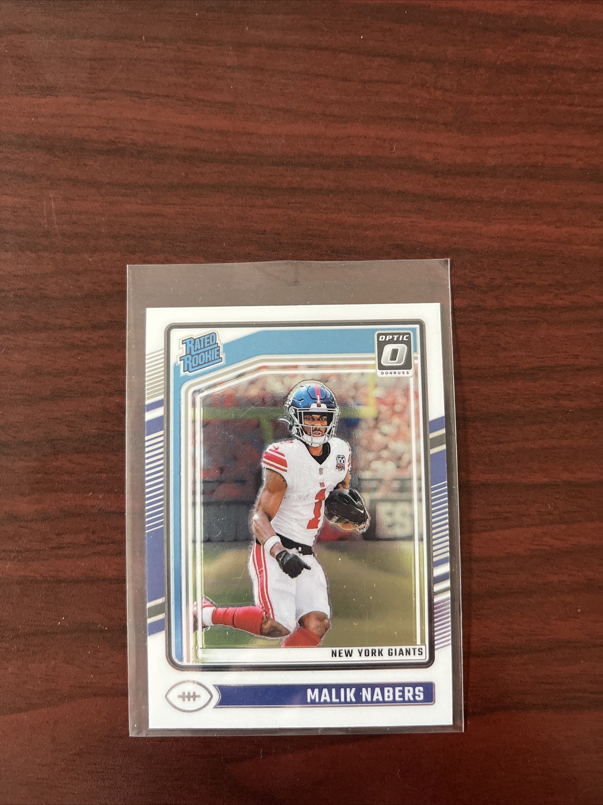 2024 Panini Donruss Optic - Rated Rookie Malik Nabers #271 Holo Prizm (RC)