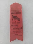 WAUPACA WISCONSIN GAR CIVIL WAR SOLDIERS GRAND ARMY REPUBLIC VET REUNION RIBBON