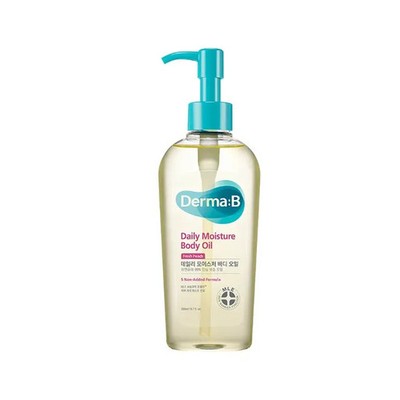 Derma:B Daily Moisture Body Oil 200ml (Fresh Peach) / K-BEAUTY