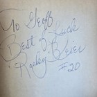 Rocky Bleier Auto Fighting Back Iron City  Steelers Super Bowl Dynasty IX X XIII — photo 3