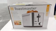 Toastmaster 2-Slice Toaster, Stainless Steel with Lever and Dial Controls, 900W