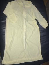 Vintage Yellow Sleep Sack With Hand Covers Or Not Zip Up Sleeper Baby Infant
