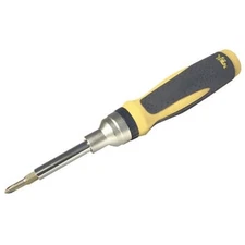 IDEAL 35-988 9-in-1 Ratch-A-Nut Screwdriver, Metal Ratchet, Ergonimic Design