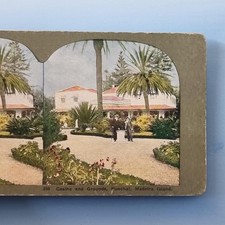 Funchal Madeira Stereoview C1920 Portugal Casino And Grounds