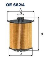 Filtron OE 662/4 ÖLfilter FüR ,Polestar,Volvo,Volvo Asia