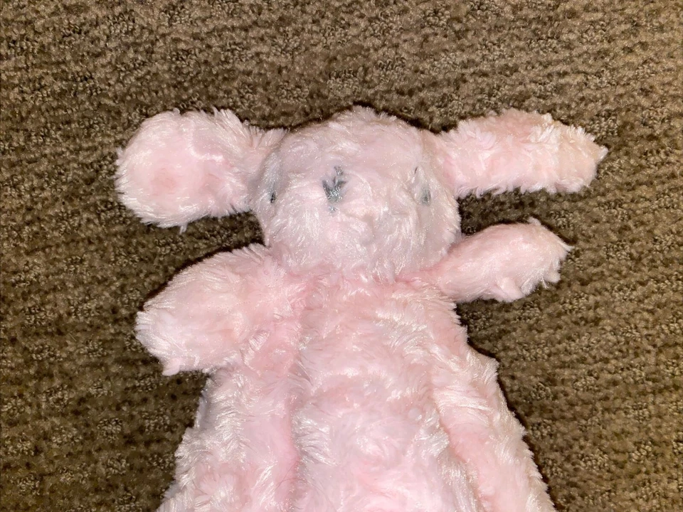 Одеяла & Beyond розовый кролик 16» Baby милый вихрь меха розовый шениль меха - Изображение 4 из 4