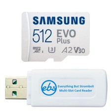 Samsung 512GB EVO Plus MicroSDXC Card for GoPro Hero 12 4K Bundle with Card R...