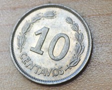 1972 Ecuador 10 Centavos