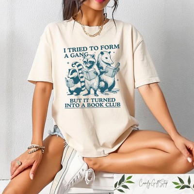 Retro Funny Reading Comfort Tee Book Lover Gift
