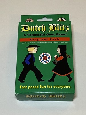 Dutch Blitz - Classic Family Party Card Game, 8+, 2-4 Players ~ NEW SEALED
