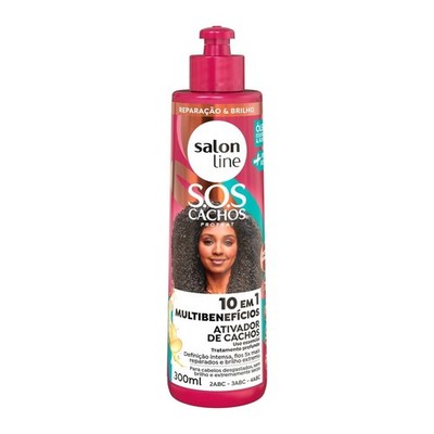 Salon Line - SOS Cachos + Poderosos - Ativador de Cachos Multibeneficios 300Ml