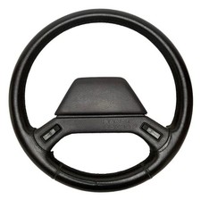 1993 Range Rover Classic County Leather Steering Wheel W Cruise Read Wear
