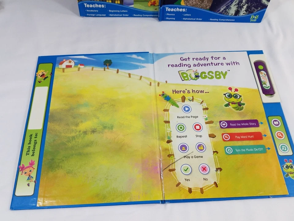 VTech Bugsby Reading System Lot of 3 Books Dora Wonder Pets and Amazing Search - Image 4 of 4