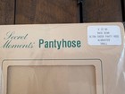 (2) SECRET MOMENTS PANTYHOSE Back Seam Ultra Sheer  Small 5'0"-5'3" Vintage — photo 3