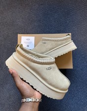UGG Tazz Women's Platform Slippers “Mustard Seed” | UK 5 | Fast postage 🚚💨 