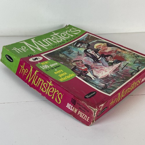 Whitman Puzzle Munsters Grandpa's Potion Jigsaw Puzzle 4634 100 Pieces Complete - Picture 3 of 7