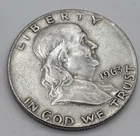 1963-D Franklin Half Dollar 90% Silver US Coin