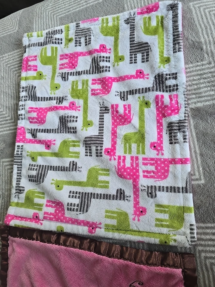 Baby Essentials Lil' Monkey Pink Brown Satén & Seguridad sin marca (Lote de 2) Foto 4 de 4