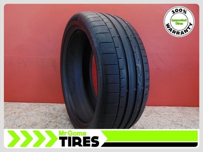 1 CONTINENTAL SPORTCONTACT 6 RO1 XL 255/40ZR21 USED TIRE 7.5/32 TREAD 102Y