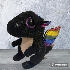 Ty Beanie Boos - ANORA  the Black Dragon 6 Inch Vintage Rare
