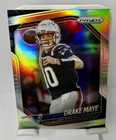 2025 Panini Prizm DRAKE MAYE Silver Prizm - New England Patriots #165