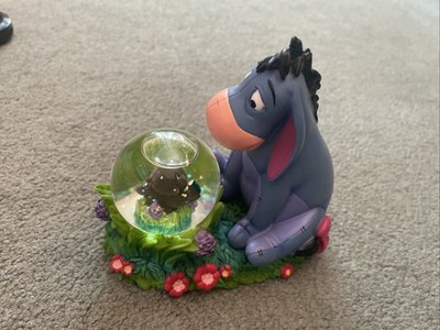 Vintage Eeyore w/ Gopher Disney SnowGlobe Figurine Winnie The Pooh Series