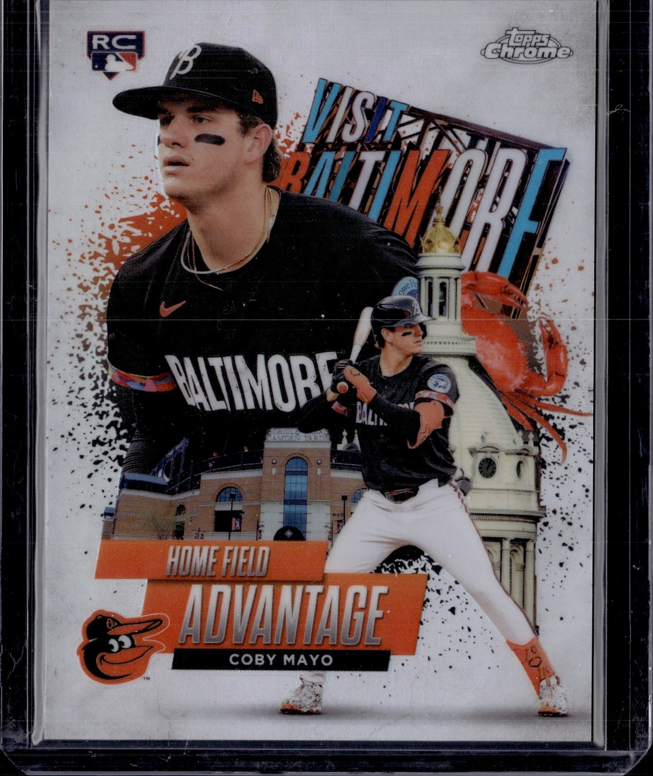 2025 Topps Chrome Coby Mayo Home Field Advantage Rookie #HA-14